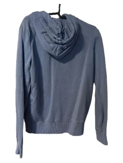 THE BASICS Damen Sweatjacke Kapuzenjacke Blau Gr. 34 XS Basic