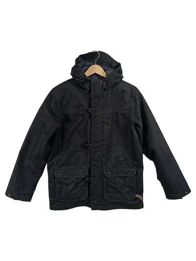 VAUDE Parka Kinder Outdoorjacke Schwarz Gr. 164 Kapuze