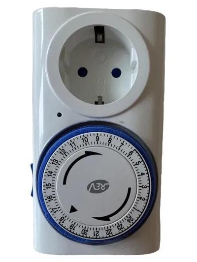 REV 23GD/2A Analoge Zeitschaltuhr 16A 230V 3680W mechanisch Steckdose