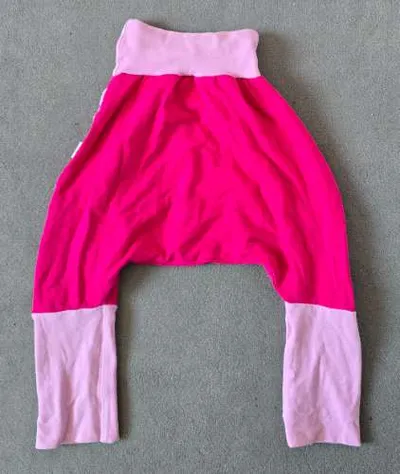 BABAUBA Kinder Pumphose Mädchen Ballerina Pink Gr. 92