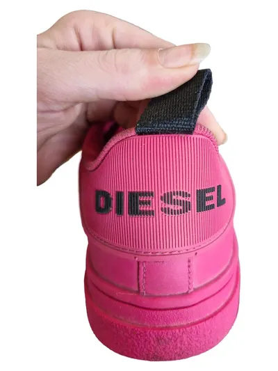 Diesel Damen Sneaker low Pink Gr. 38 Freizeit Schuhe