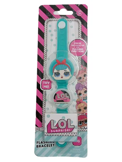 L.O.L. Surprise! Blinkendes Armband Kinder Spielzeug Türkis Flashing Bracelet