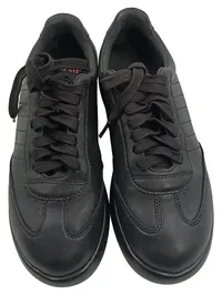 Camper Sneaker Low Damen Leder Schwarz Gr. 37 Schnürschuh Minimalistisch 2