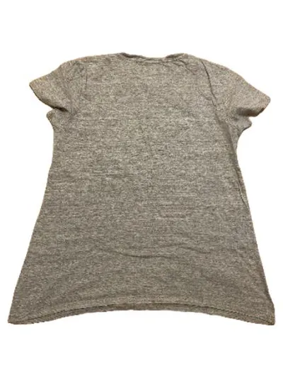 Levi's Damen T-Shirt Grau Gr. 36 S Logo-Print Casual Baumwolle