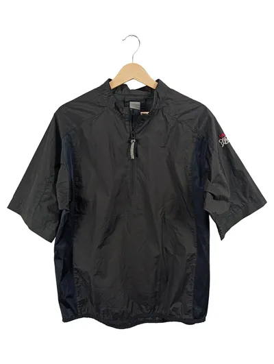 Oscar Jacobson Leichte Jacke Herren Gr. 50 L Schwarz Kurzarm Sport