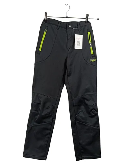 Crivit Kinder Softshell Outdoorhose Schwarz Gr. 146/152 Skihose