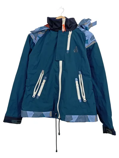 Gaastra Outdoorjacke Herren Gr. L Petrol Wasserdicht Kapuze