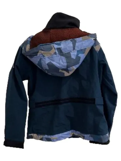 Gaastra Outdoorjacke Herren Gr. L Petrol Wasserdicht Kapuze