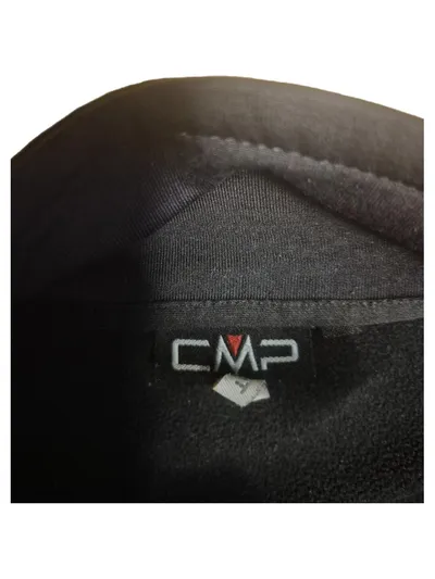 CMP Fleecejacke Damen Gr. 50 XL Schwarz Outdoor Softshell Zip