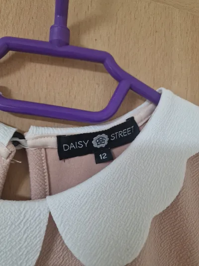 Daisy Street Damen Bluse Top Rosa Peter Pan Kragen Gr. 38 M