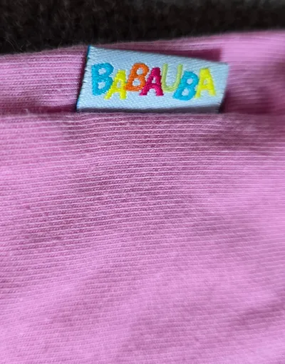 BABAUBA Kinder T-Shirt Mädchen Gr. 80 Rosa Basic Kurzarm