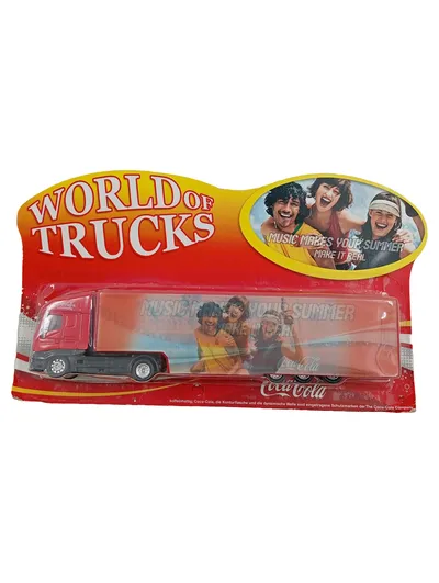 Coca-Cola LKW Modellfahrzeug World of Trucks Sattelzug Spielzeug Rot