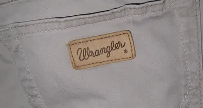 Wrangler Texas Herren Jeans Straight Leg Beige Größe W28/44 Baumwolle