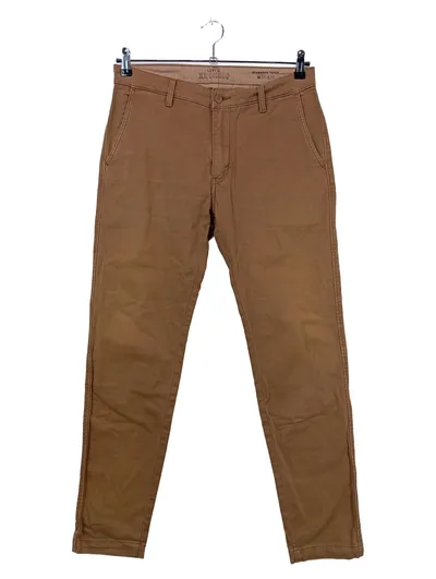 Levi's XX Chino Herren Stoffhose W31 L32 Standard Taper Braun Baumwolle