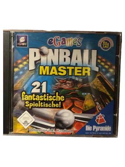 Pinball Master eGames Die Pyramide PC Flipper Simulation 21 Tische