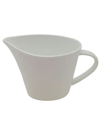 Crofton Soßenkännchen Classic Bone China Porzellan Weiß Sauciere 250ml