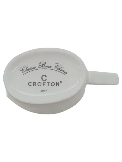 Crofton Soßenkännchen Classic Bone China Porzellan Weiß Sauciere 250ml