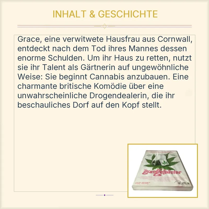Grasgeflüster DVD Komödie Brenda Blethyn Craig Ferguson e-m-s 3