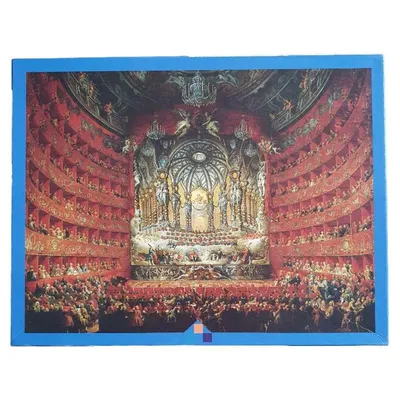 Puzzle 1000 Teile Teatro alla Scala Giovanni Battista Piranesi Oper Barock