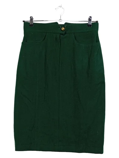 Gaisberger Couture Damen Loden Rock Gr. 40 Grün Wolle Salzburg Austria