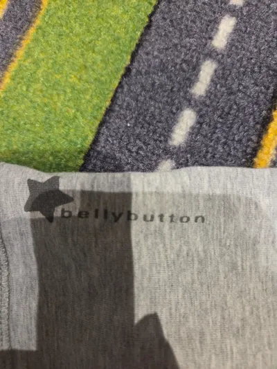 bellybutton Kinder Kapuzenpullover Gr. 80 Grau Blau Flugzeug Print Langarm