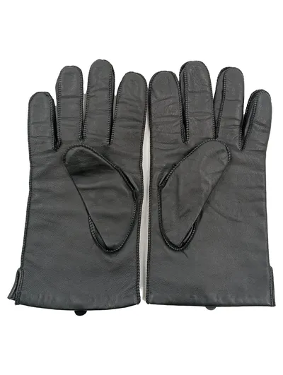 Tommy Hilfiger Lederhandschuhe Herren Größe L-XL Schwarz Klassisch Winter