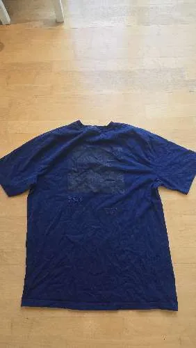 FILA T-Shirt Herren Blau Gr. XL Kurzarm Sport Logo