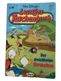 Walt Disneys Lustiges Taschenbuch Nr. 165 Der dreizähnige Drache LTB Comic 1