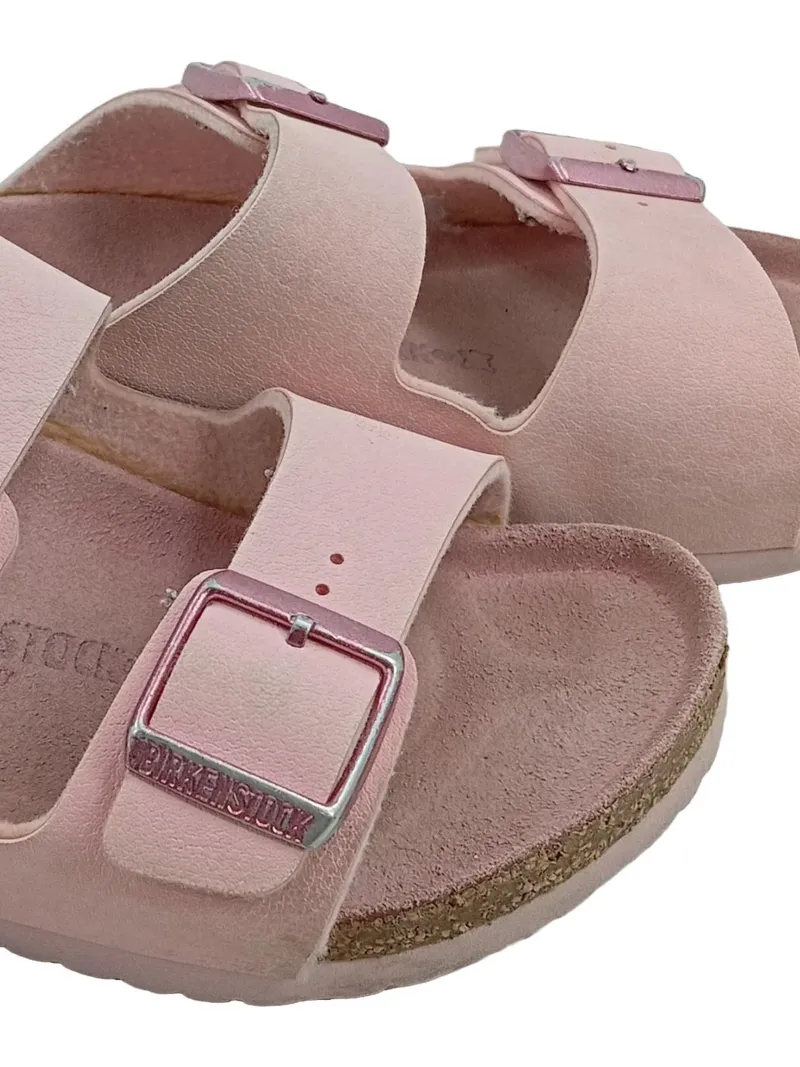 Birkenstock Arizona Sandalen Mädchen Gr. 33 Rosa Schnallen 6