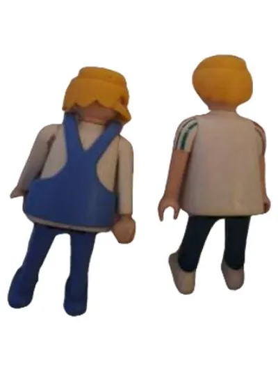 Playmobil Bauernhof Figuren Set Kinder ab 4 Jahre Blau