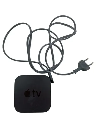Apple TV A1427 Media Streamer Player HDMI schwarz mit Netzkabel