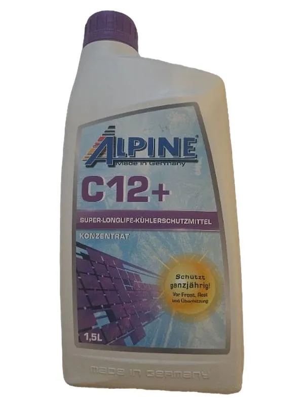 Alpine C12+ Super-Longlife Kühlerschutzmittel Konzentrat 1,5L Lila 1