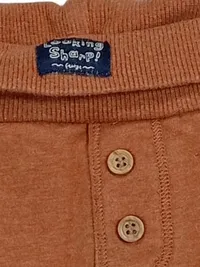 Feetje Jogginghose Baby Gr. 68 Orange Streifen Bio-Baumwolle 3