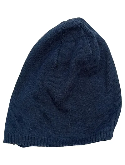 Bench. Mütze Beanie Blau Logo Schriftzug Streetwear