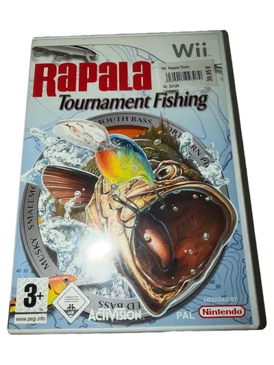 Rapala Tournament Fishing Nintendo Wii Angelspiel Activision PAL