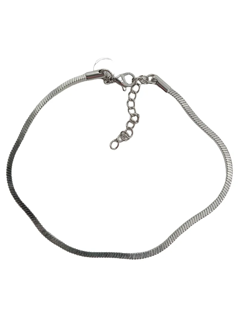 Purelei Schmuckset Collier Armband Damen Edelstahl Silber Minimalistisch 3