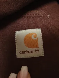 Carhartt Hoodie Kapuzenpullover Damen Gr. XS Bordeaux Rot Streetwear 4
