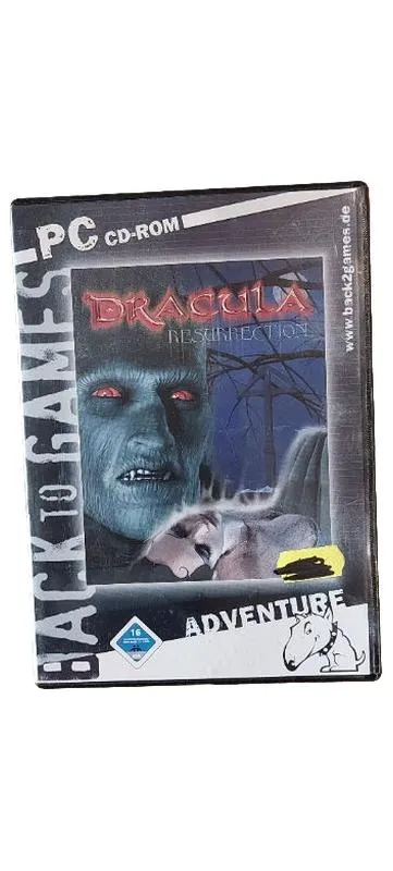 Dracula Resurrection PC CD-ROM Adventure Spiel Back to Games