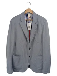 CG Club of Gents Sakko Herren Gr. 52 XL Grau Hahnentritt Business Blazer 1
