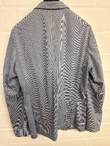 CG Club of Gents Sakko Herren Gr. 52 XL Grau Hahnentritt Business Blazer 3