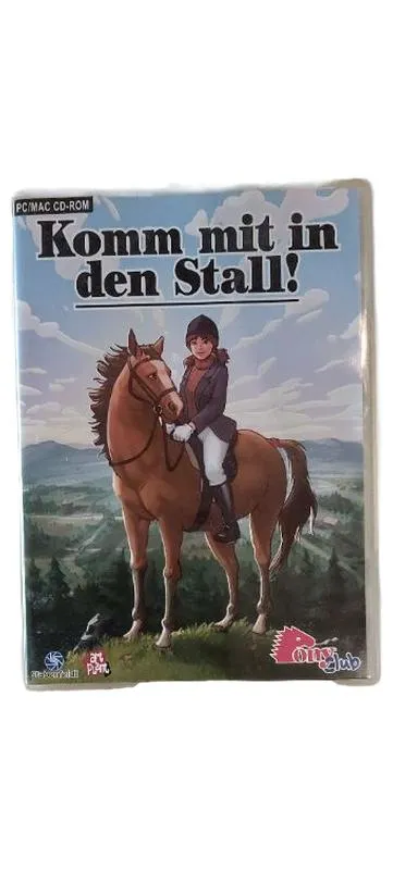 Komm mit in den Stall! PC MAC CD-ROM Pferde Simulation ArtPlant