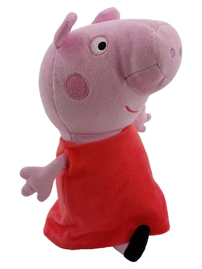 Peppa Pig Plüschtier Kuscheltier Rosa Rot 26cm Baby Kinder Geschenk