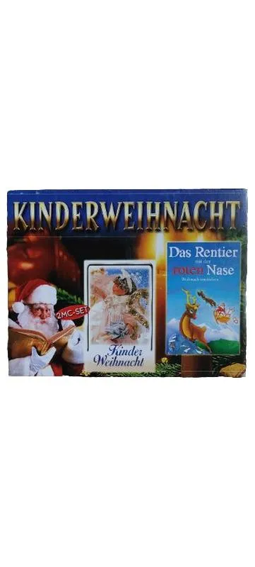 Kinderweihnacht 2MC-Set Hörspielkassetten Kinder Weihnacht Das Rentier mit der