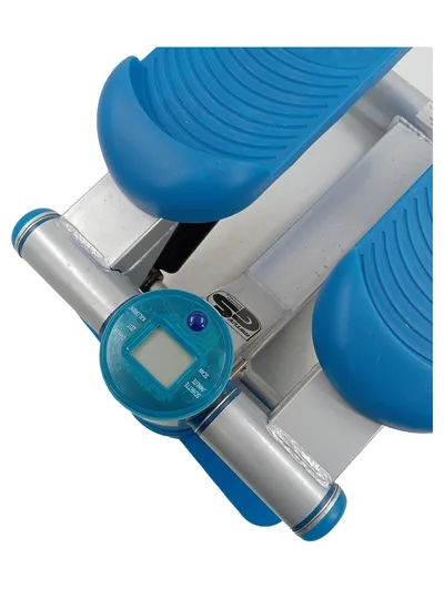 Mini Stepper Heimtrainer Stepgerät LCD Display Fitness Treppensimulator Blau