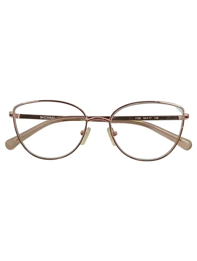 Michael Kors Damen Brille Metall Rahmen Rosa 1108 54-17-140
