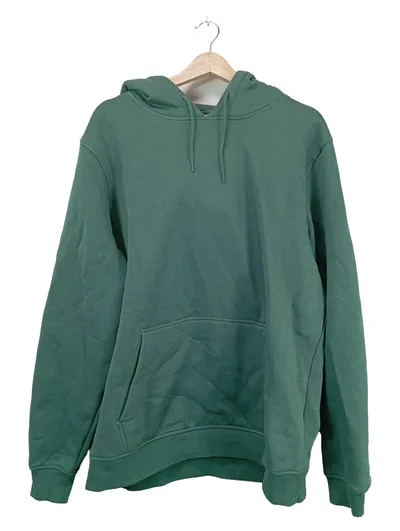 TB International Herren Kapuzenpullover Hoodie Gr. XXL Grün Basic