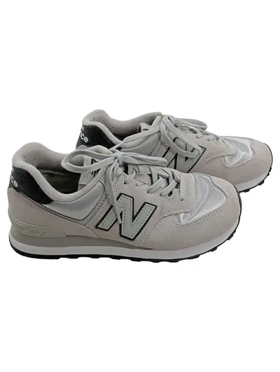 New Balance 574 Damen Sneaker Low Grau Retro Gr. 37.5 Wildleder