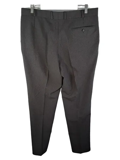 Canda Herren Anzughose Größe 54 Grau Business Flat Front C&A