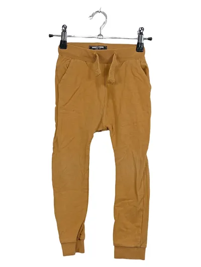 Next Jogginghose Kinder Gr. 110 Beige Baumwolle Bindeband