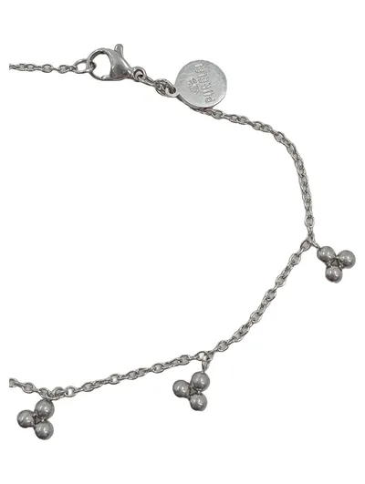 Purelei Damen Armband Silber Edelstahl Kugelanhänger minimalistisch 20cm